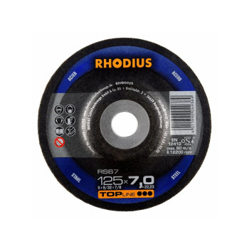 Шліфувальний круг Rhodius TOPline RS67 125×7×22.23 мм