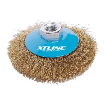 Щітка чашкова XTline XT22001 100 мм М14 дротяна