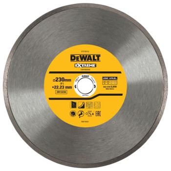 Алмазний диск DeWALT DT3738-XJ 230 мм для плитки