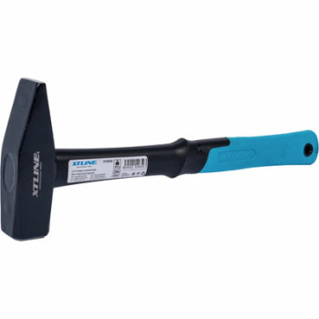 Молоток слюсарний XTline XT033R 500 г, ручка зі скловолокна (антивібраційний)