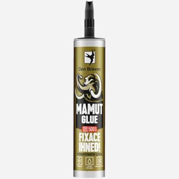 Клей монтажний Den Braven MAMUT GLUE High Tack чорний 290 мл